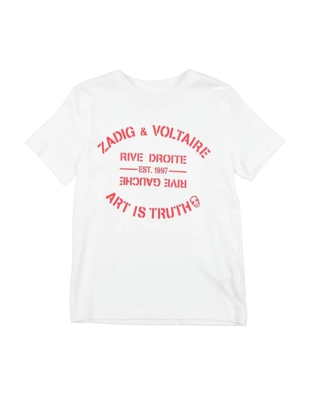 Мужская футболка Zadig & Voltaire promotion_kid, белая