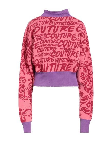 Женская водолазка Versace Jeans Couture, лососевая
