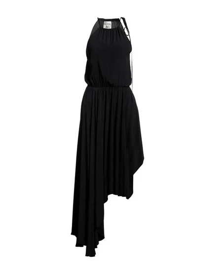 SEMICOUTURE Длинное платье чёрный