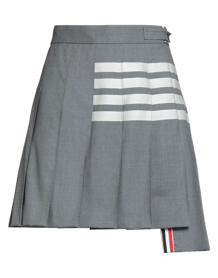 Мужская мини-юбка Thom Browne, серая