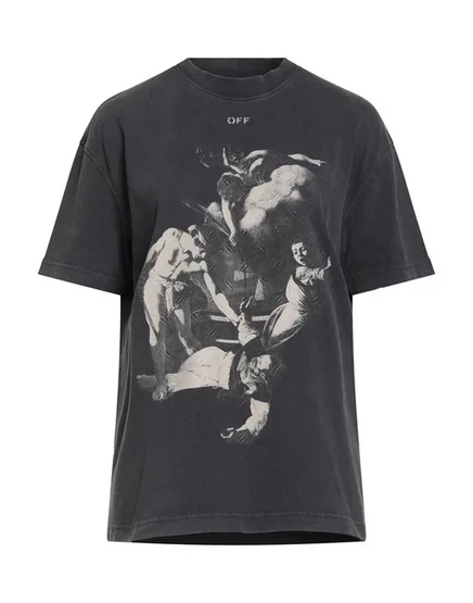 OFF-WHITE™ Футболка тёмно-серый