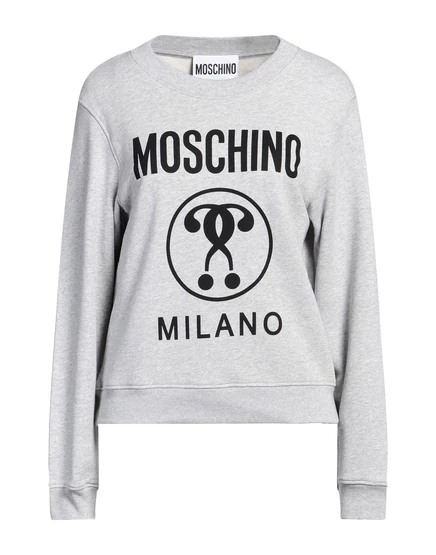Женский свитшот Moschino Wonderwoman, светло-серый