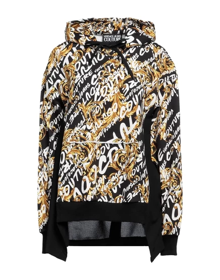 Женское худи Versace Jeans Couture Papermag, черное