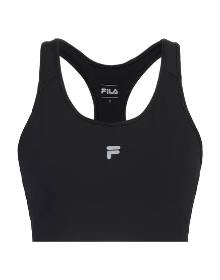 Женский спортивный топ Fila без рукавов, чёрный