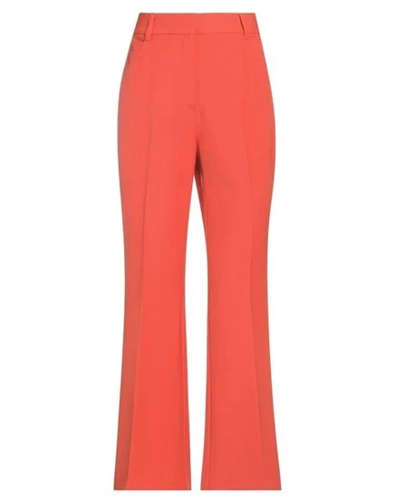 Женские широкие брюки Stella McCartney, оранжевые
