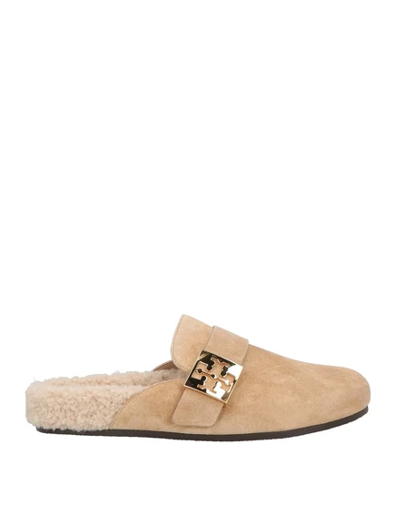 Женские мюли Tory Burch Lorenz_SP замшевые, песочные
