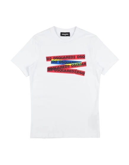 Унисекс футболка DSQUARED2 superweek_kid, белая