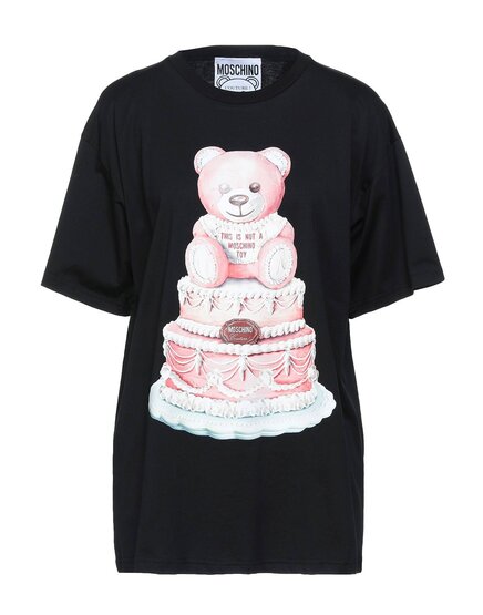 MOSCHINO Футболки чёрный