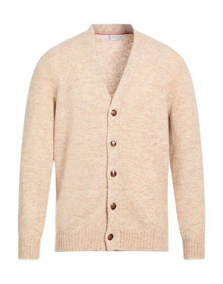Мужской кардиган Brunello Cucinelli PAPERMAG, бежевый