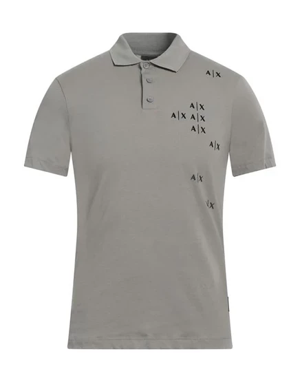 Поло Armani Exchange, голубое