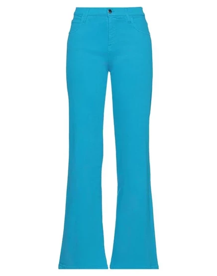 Женские джинсы клёш Kaos Jeans, бирюзовые