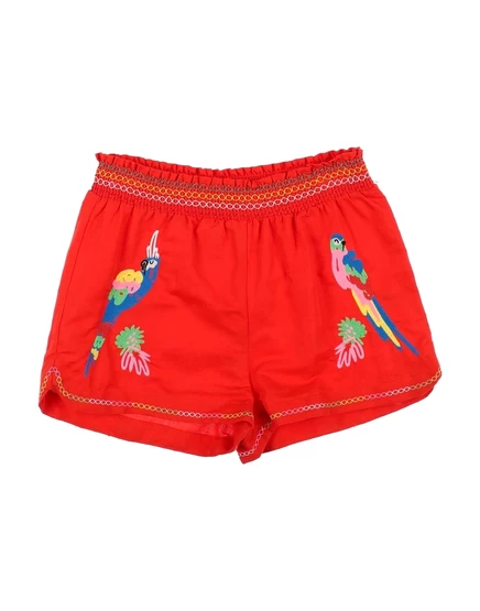 Детские шорты Stella McCartney Kids, оранжевые