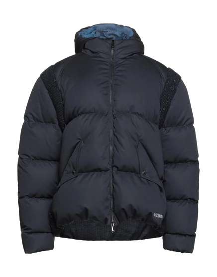 Мужской пуховик Valentino Garavani Puffers, иссиня-чёрный