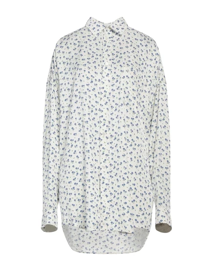 Женская рубашка Balenciaga IBIZEN, белая