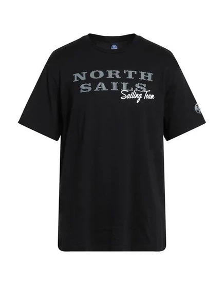 Футболка North Sails с принтом, черная