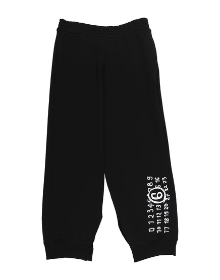 Унисекс брюки MM6 Maison Margiela Promotion Junior, черные