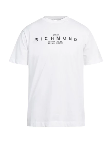 Мужская футболка John Richmond, белая