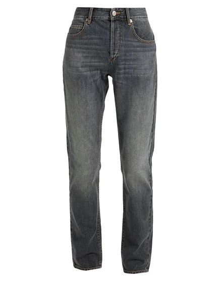 Женские джинсы MARANT TOILE прямые, серые