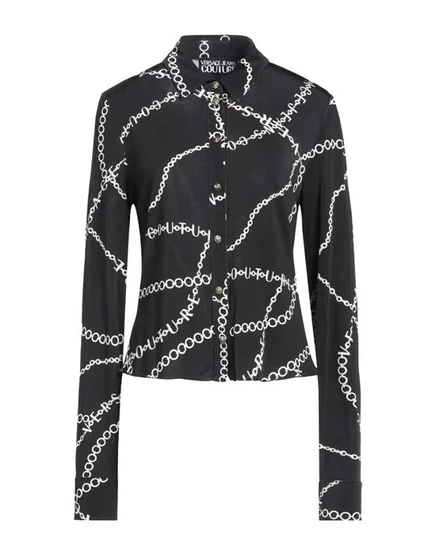 VERSACE JEANS COUTURE Pубашка чёрный