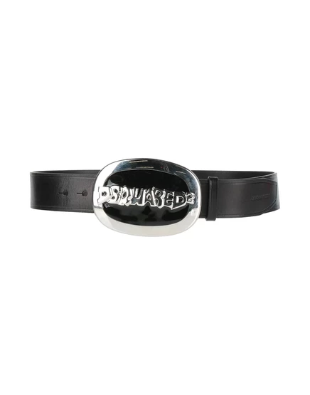 Мужской ремень DSquared2 WONDERWOMAN, чёрный