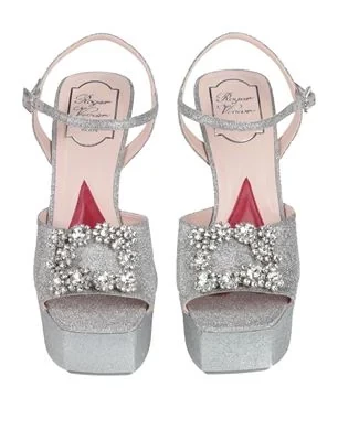 ROGER VIVIER BRACCIALIN серебристый