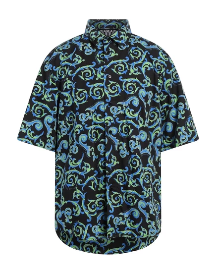 Мужская рубашка Versace Jeans Couture, зеленая