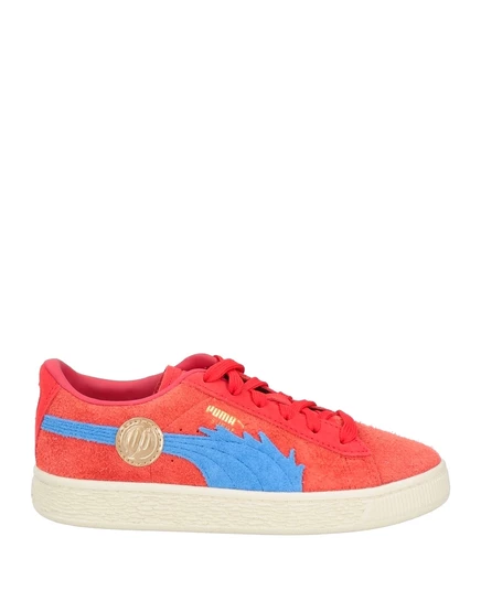 Унисекс кеды Puma promotion_junior замшевые, красные