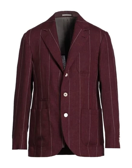 BRUNELLO CUCINELLI Пиджак бордовый