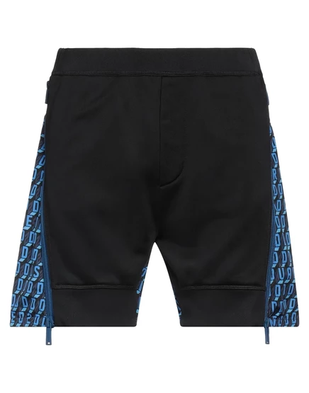 Мужские шорты Dsquared2 Papermag, черные