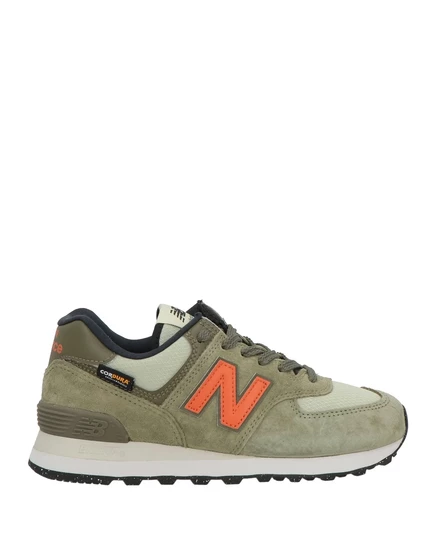 Мужские кроссовки New Balance 574, замша, шалфейные