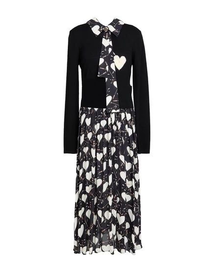 Женское платье Elisabetta Franchi Papermag, черное