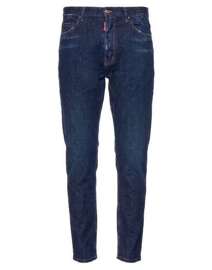 Мужские зауженные джинсы Dsquared2, синие
