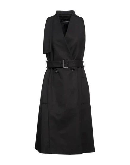 BCBGMAXAZRIA Плащи и тренчи чёрный