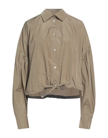 Женская рубашка MSGM Shirts, цвета хаки