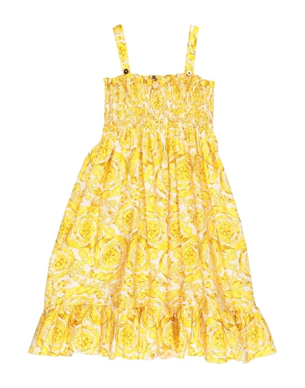 Детское платье Versace Young, жёлтое