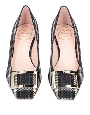 Мужские туфли Roger Vivier Papermag, тёмно-зелёные