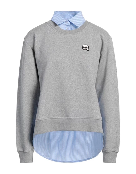 KARL LAGERFELD Sweatshirts светло-серый