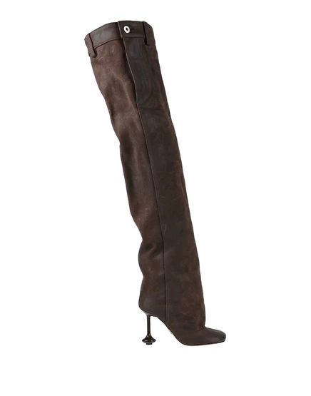 LOEWE Boots тёмно-коричневый