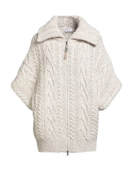 Женский кардиган Brunello Cucinelli Lorenz_SP, светло-серый