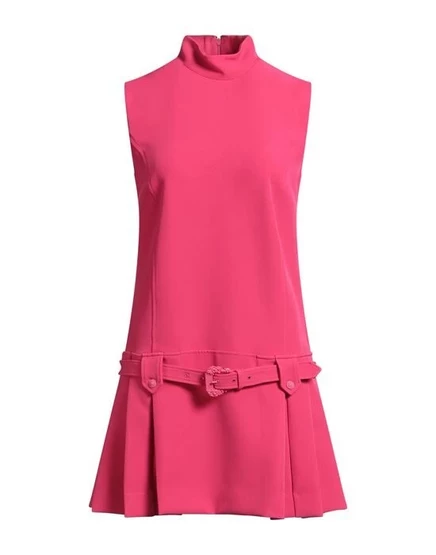 VERSACE JEANS COUTURE Короткое платье фуксия