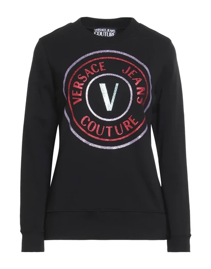 Женский свитшот Versace Jeans Couture PAPERMAG, черный