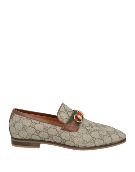 Мужские лоферы Gucci Loafers, серые