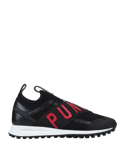 Мужские кроссовки DSquared2 Braccialin кожаные, чёрные