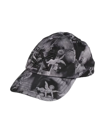 Мужская бейсболка Off-White, серая