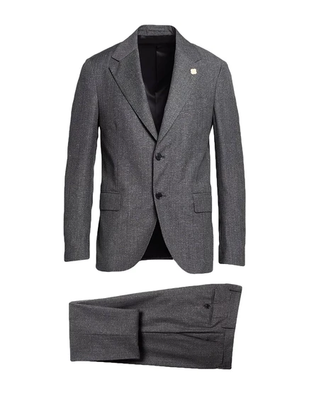 Мужской костюм LARDINI PAPERMAG шерстяной, серый