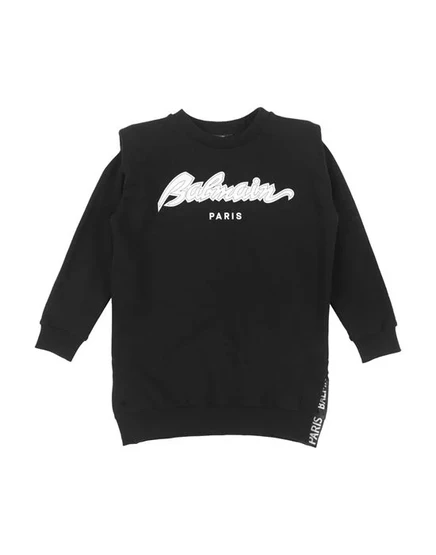 BALMAIN Детское платье чёрный