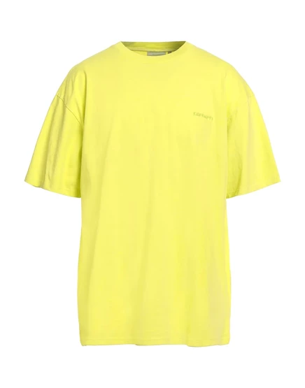 Мужская футболка Carhartt из хлопка, зелёный лайм