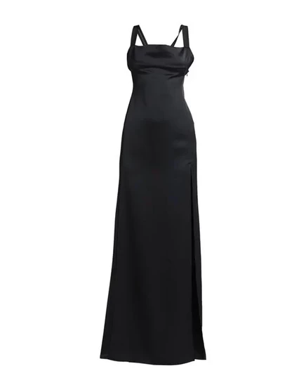 Женское длинное платье PINKO, чёрное