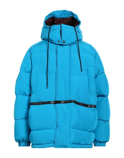 Мужской пуховик MSGM, лазурный