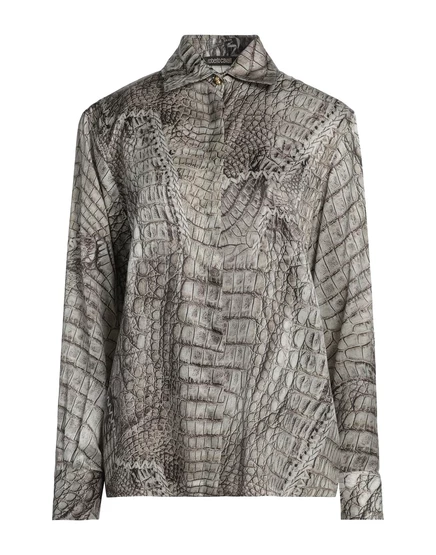 Женская рубашка Roberto Cavalli, серая